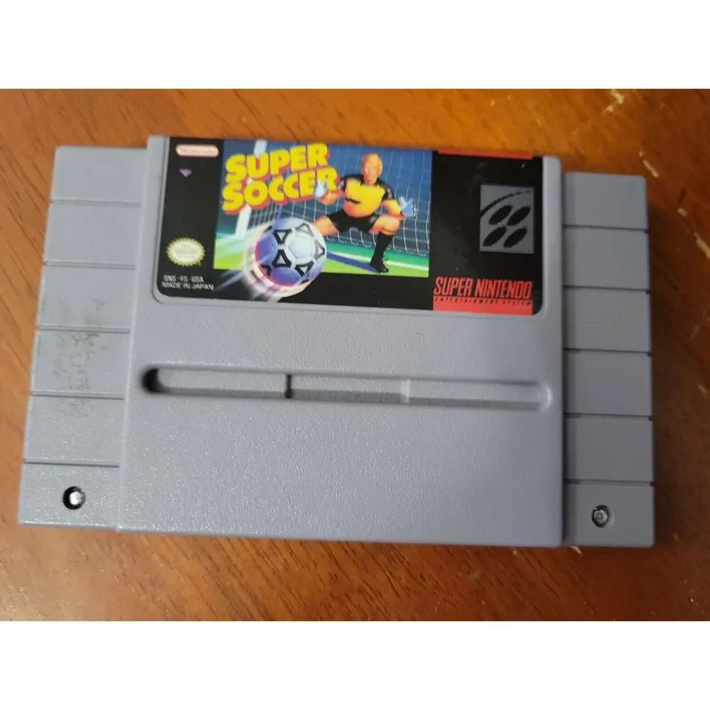 Super Soccer UNTESTED Cartridge (Super Nintendo Entertainment System, 1992)